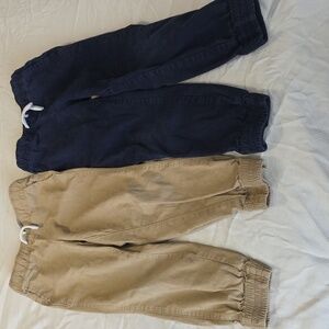 The Children's Place Boys Joggers, 5, Khaki And Navy